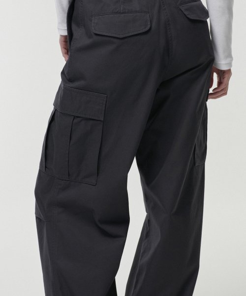 MUSINSA STANDARD WOMAN MUSINSA STANDARD WOMAN Women's Wide Cargo Pants Dark Gray
