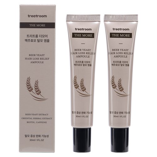 TREATROOM The More Beer Yeast Hair Loss Ampoule 30ml x 2