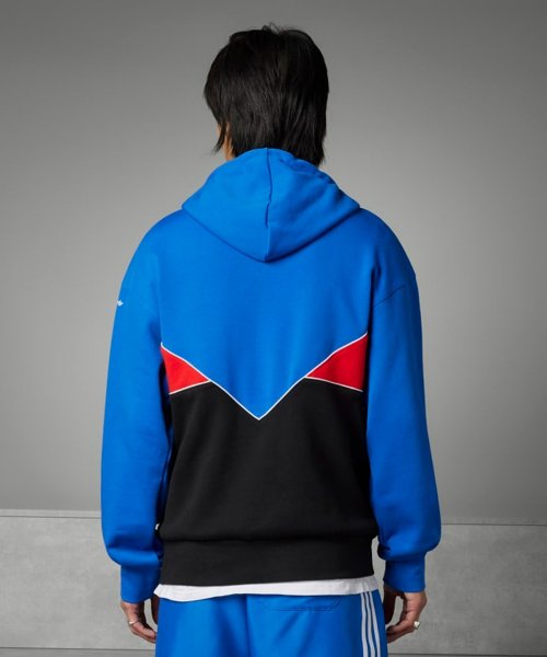 ADIDAS ADIDAS Hoodie Black:Blue