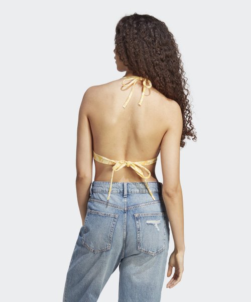 ADIDAS ADIDAS AOP bralette - yellow