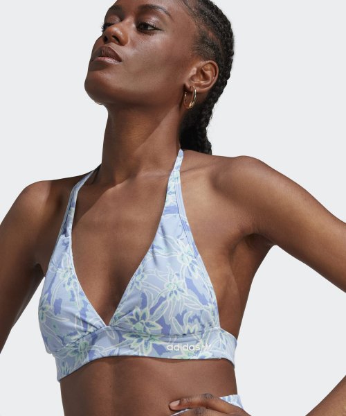 ADIDAS ADIDAS AOP Bralette - Blue