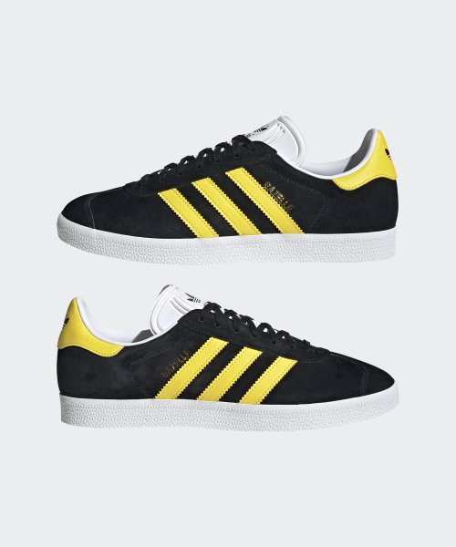 ADIDAS ADIDAS Gazelle Sneakers - Black:Yellow