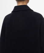 MUSINSA STANDARD WOMAN MUSINSA STANDARD WOMAN Coat Short Mac [Navy]