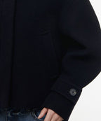MUSINSA STANDARD WOMAN MUSINSA STANDARD WOMAN Coat Short Mac [Navy]