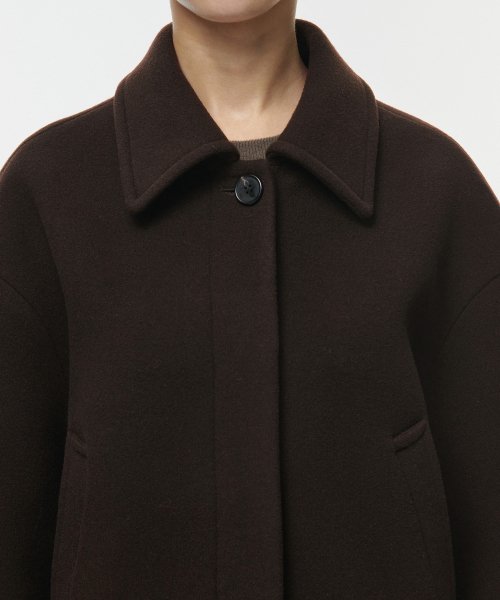 MUSINSA STANDARD WOMAN MUSINSA STANDARD WOMAN Women's Coat Dark Brown