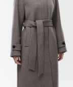 MUSINSA STANDARD WOMAN MUSINSA STANDARD WOMAN Coat Women's Cashmere Blend Balmacan Robe [Taupe]