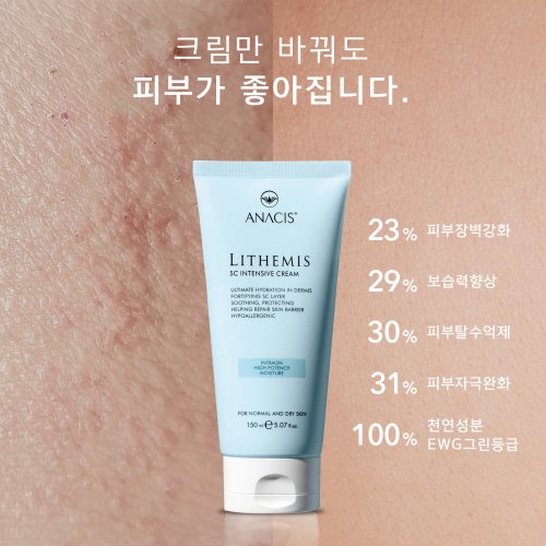 LITHEMIS Anasys Panthenol Cica Ceramide Regenerating Cream 50ml