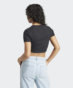 ADIDAS ADIDAS Lip Crop Tee - Black