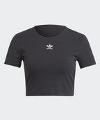 ADIDAS ADIDAS Lip Crop Tee - Black