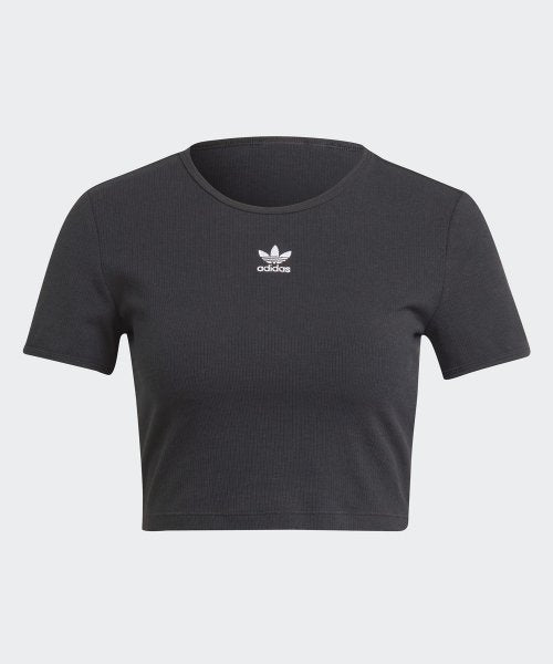 ADIDAS ADIDAS Lip Crop Tee - Black