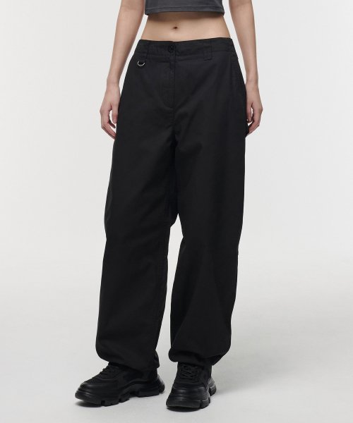 MUSINSA STANDARD WOMAN MUSINSA STANDARD WOMAN Women's Wide Carpenter Pants (Black)