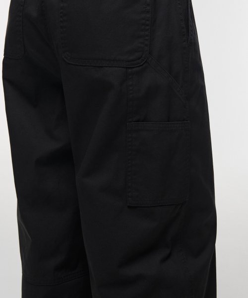 MUSINSA STANDARD WOMAN MUSINSA STANDARD WOMAN Women's Wide Carpenter Pants (Black)