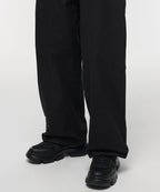MUSINSA STANDARD WOMAN MUSINSA STANDARD WOMAN Women's Wide Carpenter Pants (Black)