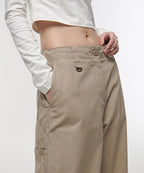 MUSINSA STANDARD WOMAN MUSINSA STANDARD WOMAN Women's Wide Carpenter Pants (Beige)