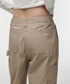 MUSINSA STANDARD WOMAN MUSINSA STANDARD WOMAN Women's Wide Carpenter Pants (Beige)