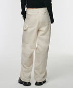 MUSINSA STANDARD WOMAN MUSINSA STANDARD WOMAN Women's Wide Carpenter Pants Cream