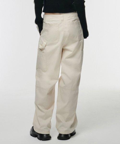MUSINSA STANDARD WOMAN MUSINSA STANDARD WOMAN Women's Wide Carpenter Pants Cream