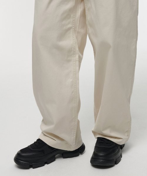 MUSINSA STANDARD WOMAN MUSINSA STANDARD WOMAN Women's Wide Carpenter Pants Cream