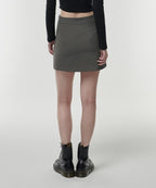 MUSINSA STANDARD WOMAN MUSINSA STANDARD WOMAN Women's Slit Mini Skirt Light Khaki