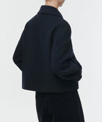 MUSINSA STANDARD WOMAN MUSINSA STANDARD WOMAN Women's Coat Navy