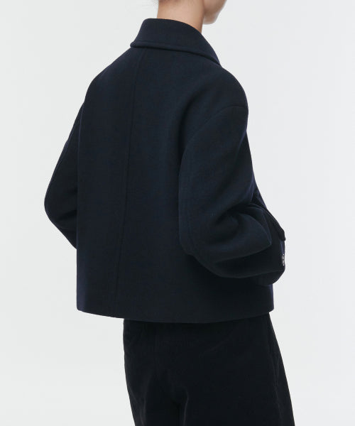 MUSINSA STANDARD WOMAN MUSINSA STANDARD WOMAN Women's Coat Navy