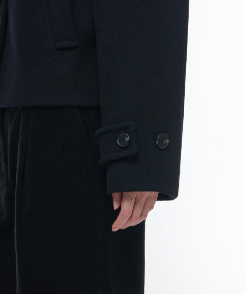 MUSINSA STANDARD WOMAN MUSINSA STANDARD WOMAN Women's Coat Navy