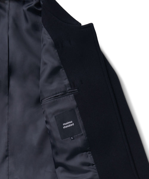 MUSINSA STANDARD WOMAN MUSINSA STANDARD WOMAN Women's Coat Navy