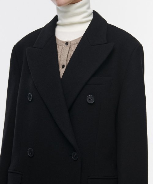 MUSINSA STANDARD WOMAN MUSINSA STANDARD WOMAN Women's Coat [Black]