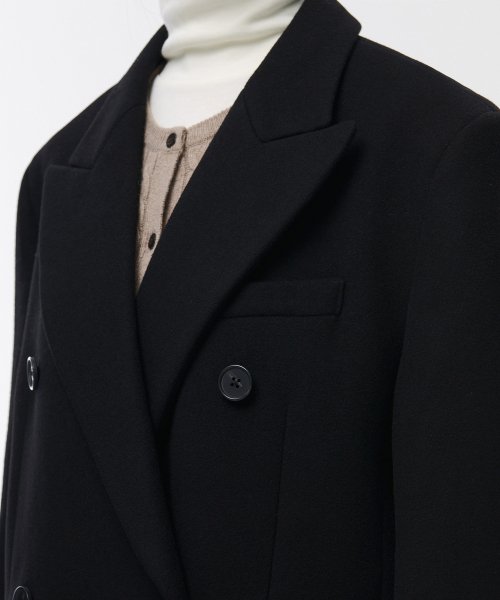 MUSINSA STANDARD WOMAN MUSINSA STANDARD WOMAN Women's Coat [Black]