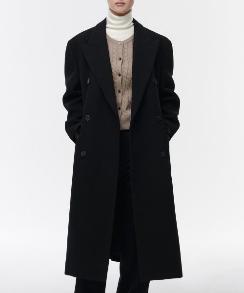 MUSINSA STANDARD WOMAN MUSINSA STANDARD WOMAN Women's Coat [Black]