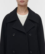MUSINSA STANDARD WOMAN MUSINSA STANDARD WOMAN Coat Women's Cashmere Blend Trench Coat [Black]