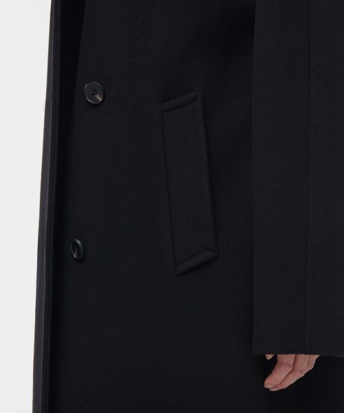 MUSINSA STANDARD WOMAN MUSINSA STANDARD WOMAN Coat Women's Cashmere Blend Trench Coat [Black]