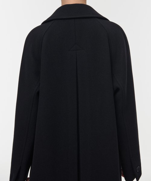 MUSINSA STANDARD WOMAN MUSINSA STANDARD WOMAN Coat Women's Cashmere Blend Trench Coat [Black]