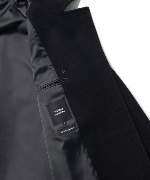 MUSINSA STANDARD WOMAN MUSINSA STANDARD WOMAN Coat Women's Cashmere Blend Trench Coat [Black]