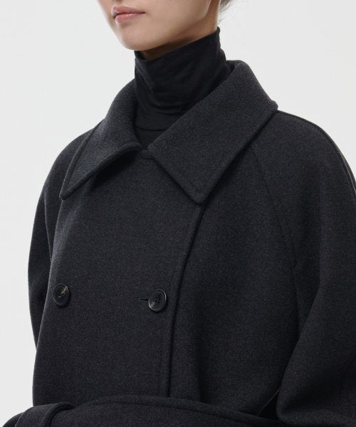 MUSINSA STANDARD WOMAN MUSINSA STANDARD WOMAN Cashmere Blend Trench Coat (Size M)