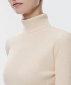 MUSINSA STANDARD WOMAN MUSINSA STANDARD WOMAN Women's Ribbed Slim Turtleneck Knit [Size M]
