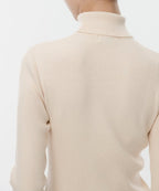 MUSINSA STANDARD WOMAN MUSINSA STANDARD WOMAN Women's Ribbed Slim Turtleneck Knit [Size M]
