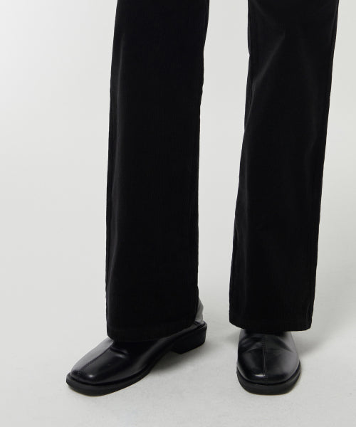 MUSINSA STANDARD WOMAN MUSINSA STANDARD WOMAN Women's Straight Corduroy Pants [Black]