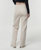 MUSINSA STANDARD WOMAN MUSINSA STANDARD WOMAN Women's Straight Corduroy Pants [Cream]