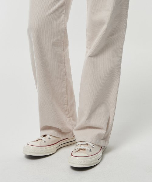MUSINSA STANDARD WOMAN MUSINSA STANDARD WOMAN Women's Straight Corduroy Pants [Cream]
