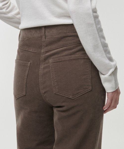 MUSINSA STANDARD WOMAN MUSINSA STANDARD WOMAN Women's Straight Corduroy Pants Khaki Brown