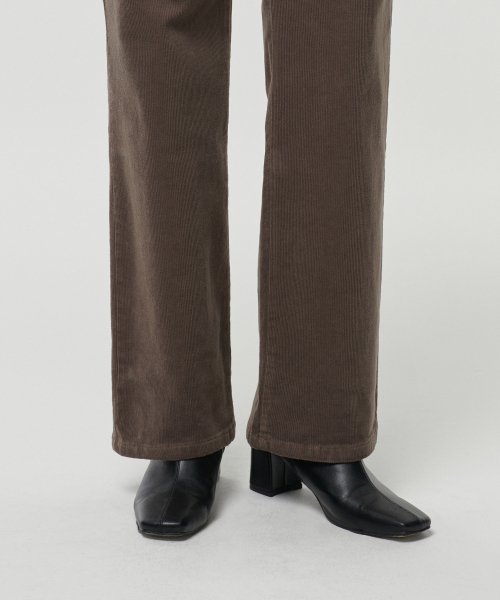 MUSINSA STANDARD WOMAN MUSINSA STANDARD WOMAN Women's Straight Corduroy Pants Khaki Brown
