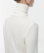 MUSINSA STANDARD WOMAN MUSINSA STANDARD WOMAN Women's T-Shirt Slim Turtleneck Cream