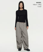 MUSINSA STANDARD WOMAN MUSINSA STANDARD WOMAN T-Shirt Slim Fit