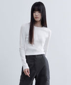 MUSINSA STANDARD WOMAN MUSINSA STANDARD WOMAN T-Shirt Slim Fit