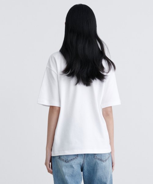 MUSINSA STANDARD WOMAN MUSINSA STANDARD WOMAN Women's Relaxed Fit Crew Neck T-Shirt 2 Pack