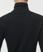 MUSINSA STANDARD WOMAN Ribbed Slim Turtle Neck T-Shirt