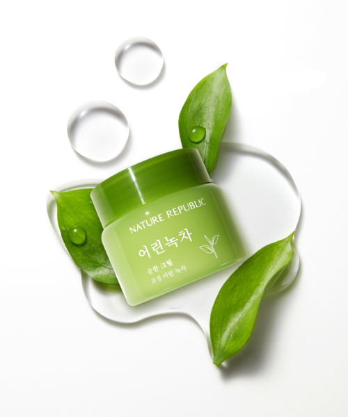 Nature Republic Nature Republic Young Green Tea Mild Cream 55ml