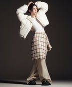 MUSINSA STANDARD WOMAN MUSINSA STANDARD WOMAN Padded Jacket Ivory
