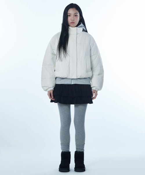 MUSINSA STANDARD WOMAN MUSINSA STANDARD WOMAN Padded Jacket Ivory